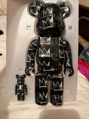 Bearbrick x Jean-Michel Basquiat #6 (400% & 100% Set) - Authentic